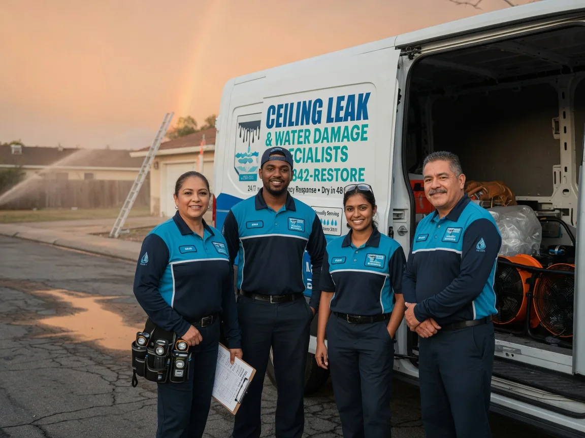 Ceiling Leak Cleanup company in Afton, MN
